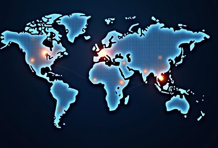 HexaTP Global Coverage Map